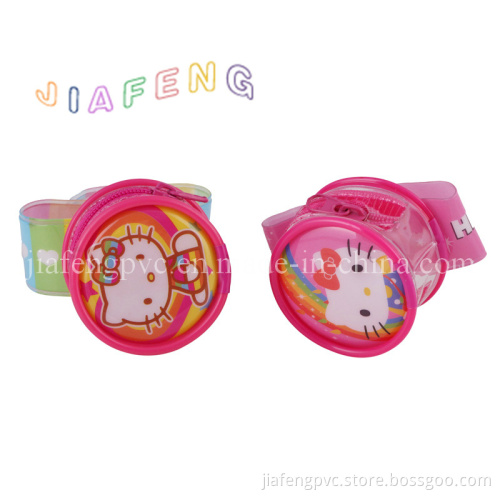 Beautiful and Adorable Watch Design PVC Candy Bag With Full Color Printing